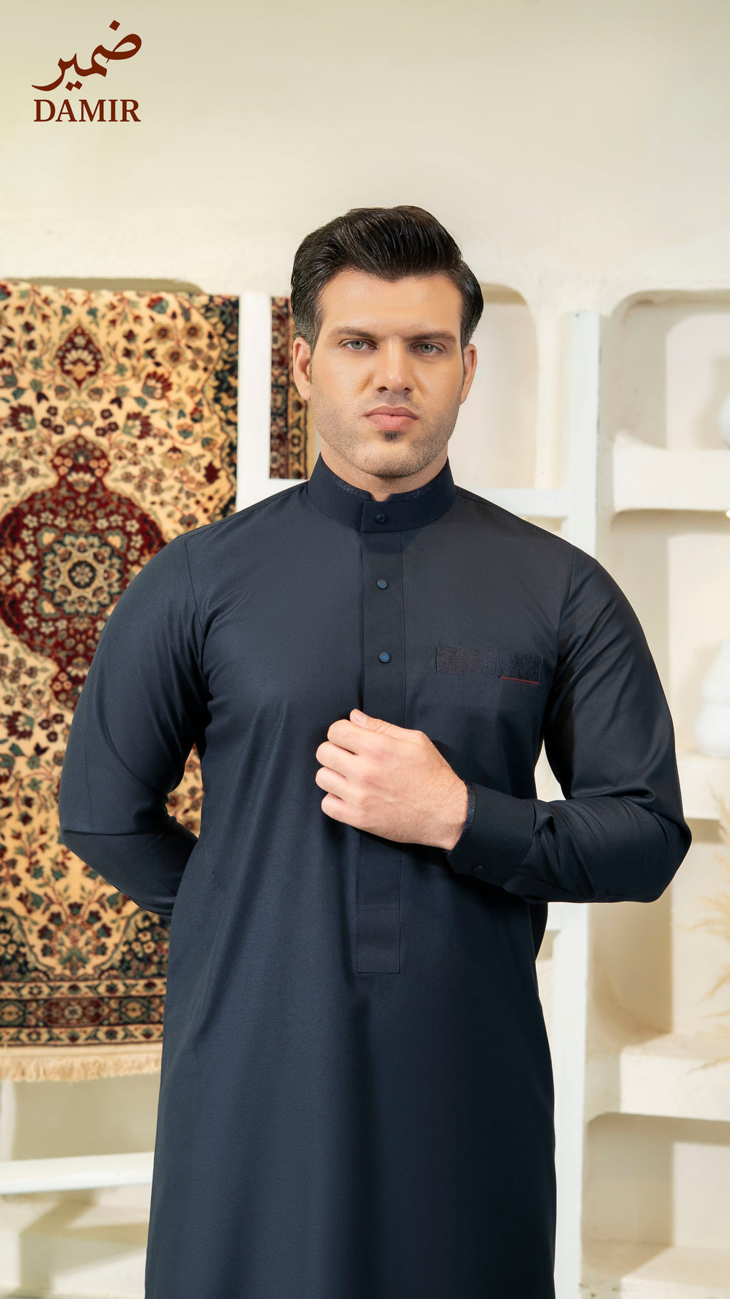 Damir Essential Thobe – Midnight Navy